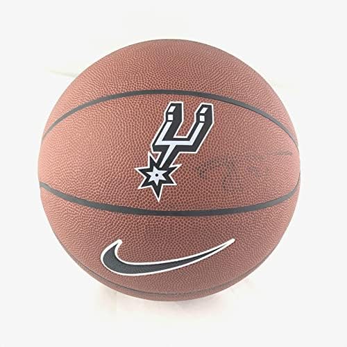 Тим Дънкан подписа Баскетболен договор PSA/DNA Spurs с автограф - Баскетболни топки с автограф