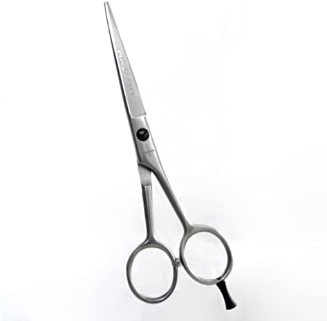 Фризьорски ножици HazLuq - Професионални Ножици за фризьорски салон 6 инча - Остри Ножици за Подстригване от Неръждаема Стомана за Фризьори, мъже, жени - Универсални Ножици за подстригване на коса и брада