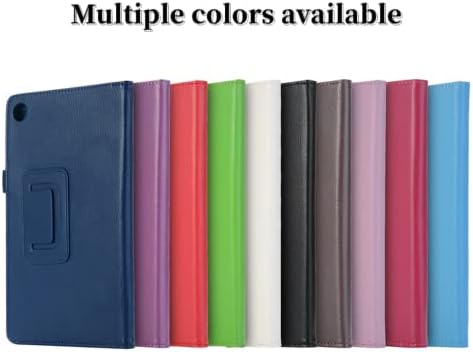 Модерен Уникален кожен калъф за таблет със сгъваеми държач за Samsung Galaxy A7 Lite A8 A 8,0 8,4 10,1 10,5 с мека вътрешна подплата (розово, A 8,0 2019 T290 T295)