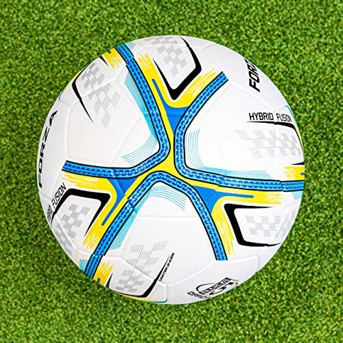 Футболна топка FORZA Fusion Astro [2018] Добавя качеството на футболния игрите на полета Astroturf и 4G [Net World Sports]