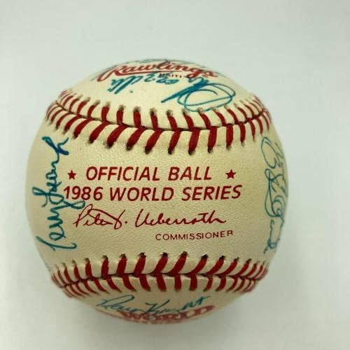 1986 Отбор на Шампионите от Световна серия Ню Йорк Метс Подписа Бейзболни топки на Световната серия - Бейзболни топки с автографи