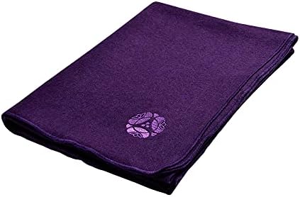Вълнена одеяло Шушу Mugger Deluxe - слива цвят, меко и трайно, отлично средство за практикуване на йога, осигурява допълнителна подплата за коленете, лактите и китките, тр?