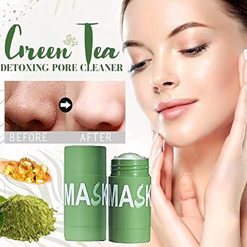 Маска от зелен чай Koconh Reetata, Средство за премахване на черни точки Reetata, Маска за дълбоко почистване с зелен чай В стике Reetata. (1 бр.)