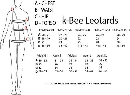 Бански костюми k-Bee За момичета, Бански костюми за кварцова гимнастика