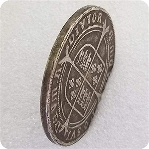 Старинни Занаяти Британска Възпоменателна Монета 1551 година Монета Сребърен долар #1941