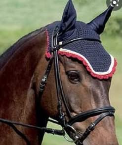 Saddles World, вязаная на една кука завесата с уши, конче шапка ръчна изработка