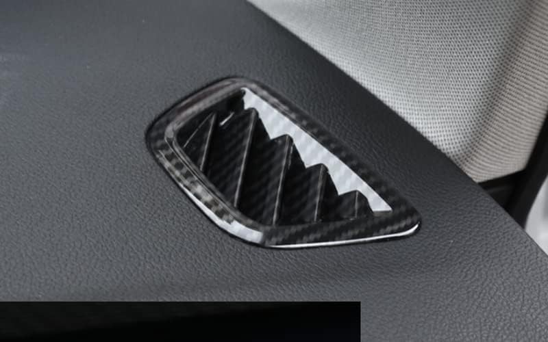 Eppar Нови Защитни капачки на страничните въздуховоди на арматурното табло, Съвместими с BMW 6 series Gran Turismo 6GT G32 2017-2022 630i 640i (въглеродни влакна вид)