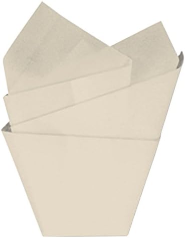 Подвижния хартия C. R. Гибсън, в комплект 8 Сгънати листа, се използва подарък торбички, Опаковки Чупливи предмети за училищните работи и още много Други, Размера на всеки лист 20 x 26 - Ванилия