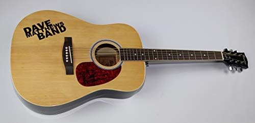 Акустична китара Loa от масивно дърво с автограф на Dave Matthews DMB Crash Into Me в реален размер
