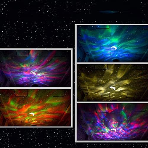 LHLLHL USB Проектор Звездното Небе Светлина хапчета за сън Говорител Музика Атмосфера Лампа