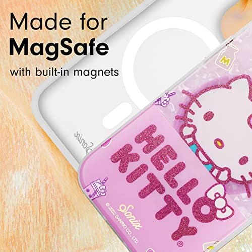Калъф Sonix Hello Kitty Boba + Магнитен пръстен (Hello Kitty Gold) за MagSafe iPhone 14 Pro