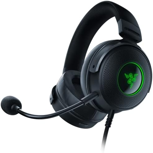 Жичен детска слушалки, USB Razer Kraken V3 HyperSense и безжична детска мишката Василиск Ultimate HyperSpeed с докинг станция за зареждане: Най-бързият преминете геймърска мишка - Оптичен сензор с резолюция от 20 ДО