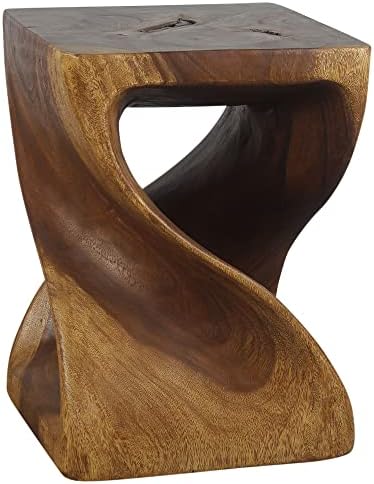 Оригинален дървен стол Haussmann® Twist 14 X 14 X 20 с високо съдържание на масло от орех