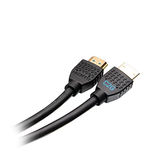 C2G 2 фута (0,6 м) Високата кабел HDMI серия Performance с Ethernet - 8K 60 Hz