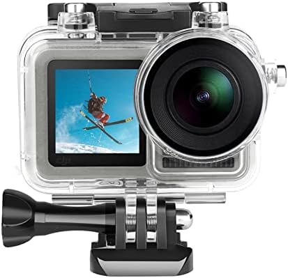 Водоустойчив Корпус за екшън камери DJI OSMO, Защитен калъф за гмуркане за спортна камера OSMO, с изходно ниво на монтиране на пряжке и винт - 45 м/148 метра