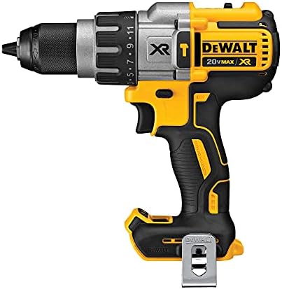 Перфоратор DEWALT 20V MAX XR, Бесщеточный, 3 скорости, Само за инструмент (DCD996B), Жълто / Черно