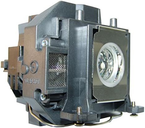 Работа на смени крушка Aurabeam Professional ELPLP57 V13H010L57 с корпус за Epson BrightLink 450Wi EB-450 EB-460i (Оригинална лампа Philips вътре)