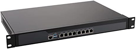 Защитна стена, VPN, 19-инчов rack 1U, на Мрежово устройство, КОМПЮТЪР-рутер, Intel Core I7-3517U, RS14, AES-NI /8 Intel Gigabit Lan / 2USB3.0 / COM / VGA / Вентилатор (без връзка, БЕЗ памет, БЕЗ база, БЕЗ система)