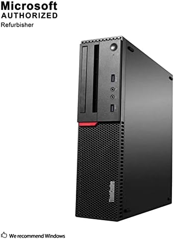 Бизнес-КОМПЮТЪР Lenovo THINKCENTRE M700 СФФ, процесор Intel Quad i7-6700 с честота до 4,0 Ghz, 16G DDR4, 500G, DVDRW, WiFi, BT 4.0, VGA, ДП, 64-битова версия на Windows 10 -Поддръжка на множество езици Английски / ?