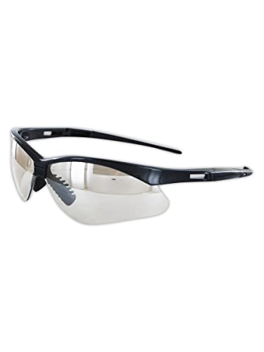 Защитни очила MAGID Y777MBC Gemstone Y777 в обернутой форма, Черна Метална найлон дограма, Стандартни