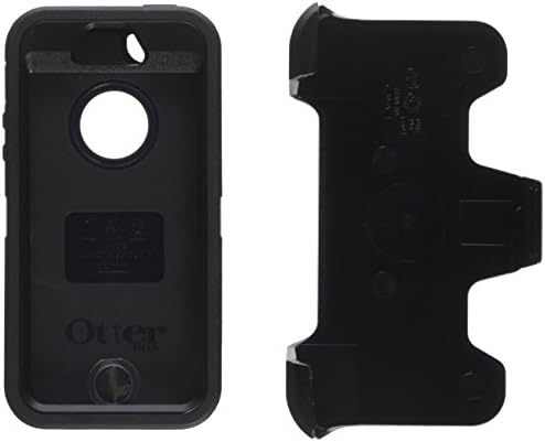 Черен калъф Серия Otterbox Defender с клипс за колан и кобур за iPhone 5 / 5S