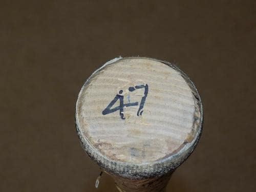 Това Glavine Гломар е Използвал бухалка с автограф На играта Atlanta Braves HOF PSA GU 10 - MLB Използвани прилепи С Автограф