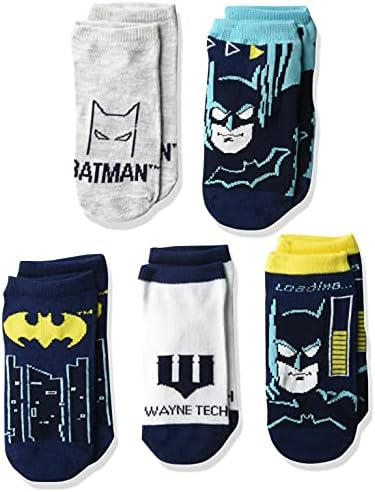 Чорапи за коротышек БАТМАН Boys от 5 Опаковки