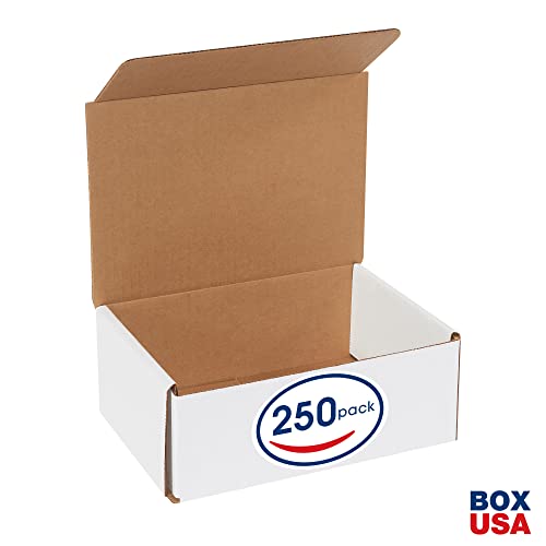 СКОРОСТНА САЩ Кутии за доставка на Малки 8 L x 6W x 3H, 250 Опаковки | Кутия от велпапе и картон за опаковане, преместване и съхранение на