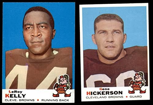 1969 Топпс Cleveland Browns Сет екип Cleveland Browns-FB (сет) в Ню Йорк Browns-FB