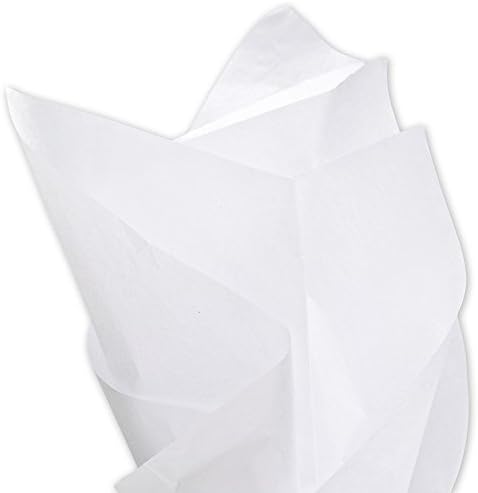 Бескислотная бяла подвижния хартия 15 x 20 см, опаковка от 20 листа