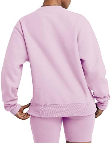 Дамски hoody Champion с кръгло деколте, Дамски Hoody-Пуловер в стила на гаджето си, най-Добрите Ни Удобни Блузи за жени