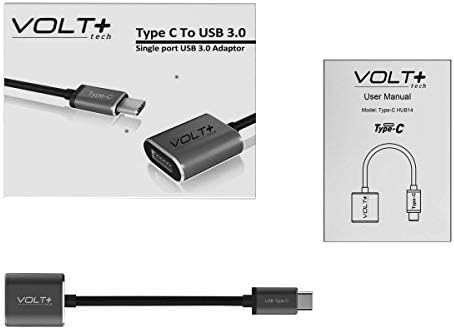 PRO USB-C USB 3.0, съвместим с адаптер JBL Live 460NC OTG, осигурява предаване на пълния размер на данните и скоростта на USB устройства до 5 gbps! [Сив цвят на оръжеен метал]