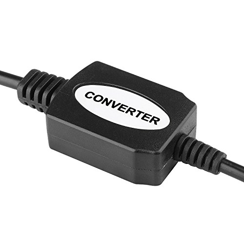 Преносим Адаптер контролер Insten, съвместим с USB адаптер-преобразувател на контролера Playstation от PS2 до PS3