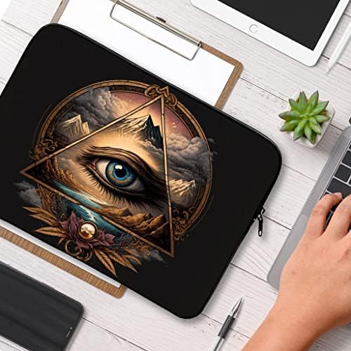 Eye of the Providence Mac Book Air 14 Sleeve - Красив Калъф За лаптоп - Eye Mac Book Sleeve