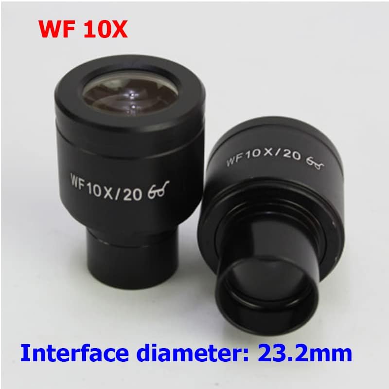 Комплект аксесоари за микроскоп, за Възрастни, Размер 10x LCD фокусиращ микроскоп/Лабораторни консумативи за окуляров микроскоп (Цвят: WF10X20)