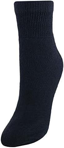 Дамски диабет чорапи за глезените с подплата ТМО® (опаковка от 3 чифта)