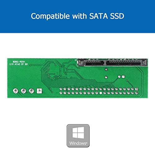 GODSHARK 2,5-инчов адаптер, SATA 3,5-инчов IDE, 2,5 - или 3,5-инчов твърд диск HDD или SSD SATA 40-пинов 3,5-инчов тенис на конвертор PATA Карта
