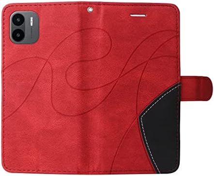 Защитни капаци-мида, съвместими с Xiaomi Redmi A1, Кожен калъф-портфейл, държач за карти, флип калъф За мобилен телефон, Съвместим с Xiaomi Redmi A1, Носене в чантата си за мъжете И жените, устойчив на удари четырехцветный