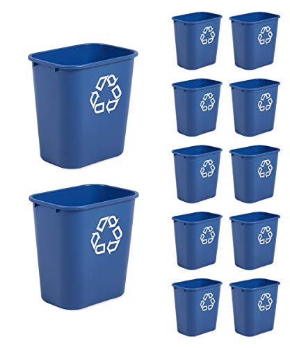 Боклук боклук 28 Кв/7 GAL Тенис на Отпадъци / Контейнер за боклук /кофата за Боклук, за дома / Офиса / Под масата, Зелен (FG295606GRN)