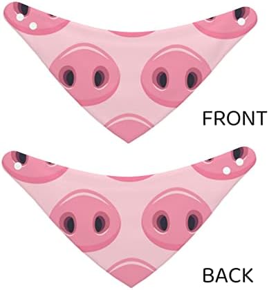 Скъпа шарена Кърпа за домашни животни-Свине-Носовете-Мек Розов Шал За Кученца и Котки, Моющийся Дневен Носна Кърпичка Голям размер