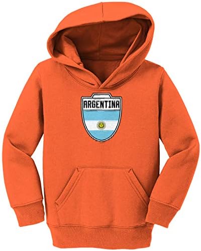 Аржентина - Детска hoody с Надпис Country Soccer Герб/Youth Руното hoody с качулка