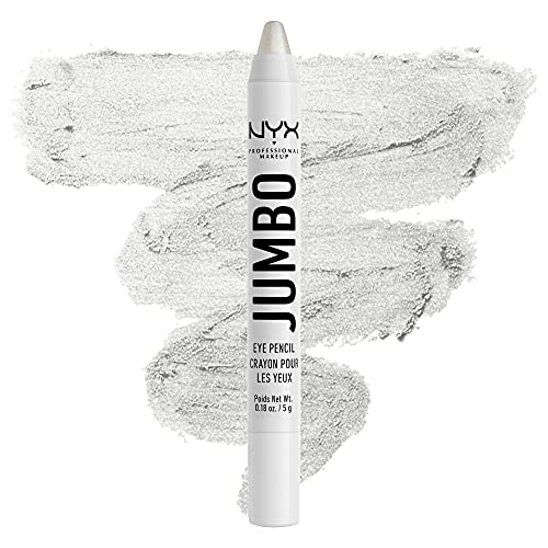 NYX PROFESSIONAL MAKEUP Гигантски Молив за очи, Сенки за очи и молив за очна линия на очите-пита сирене сирене и Гигантски молив за очи, Сенки за очи и молив за очна линия на очите-Ледено Лате и Гигантски молив за очи,