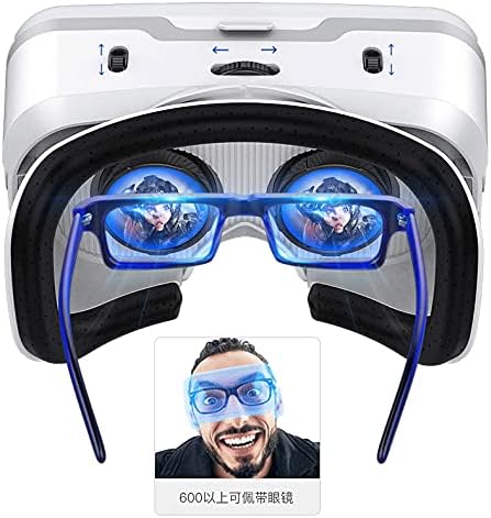 ZNBJJWCP 10,0 Каска 3D Очила за Виртуална Реалност Слушалка за Смартфон Очила за Смартфони Видеоигри Viar Бинокъл