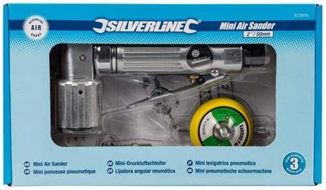 Silverline 672976 Мини Въздушна Опесъчаване машина 2/50 мм от Silverline Tools