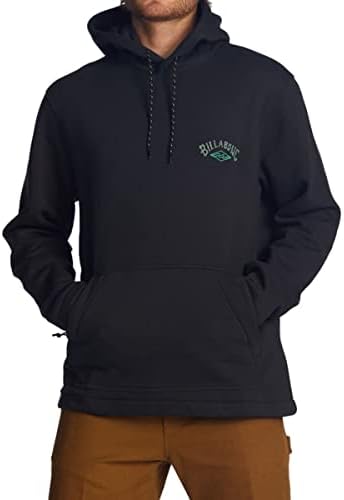Hoody-пуловер Billabong Compass - Мъжки, Выстиранная, Черна, S