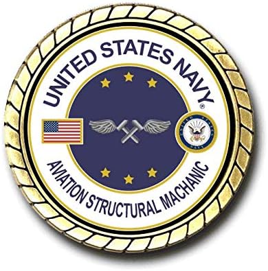 Монета на Повикване механика-дизайнер на авиацията на ВМС на САЩ - Официално лицензирани