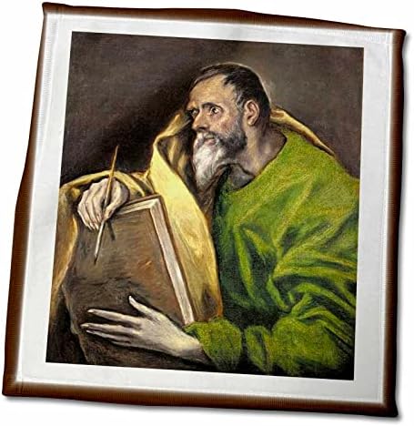 3дроз Флорен Символ на Изкуството - Картина картини на Ел Греко Свети Лука - Кърпи (twl-100382-1)