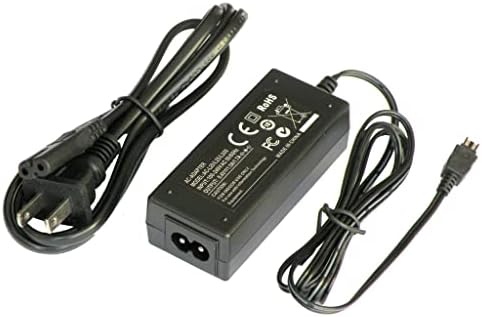 iTEKIRO Адаптер за променлив ток захранващ Кабел за Sony DCR-SX53E DCR-SX60 DCR-SX60E DCR-SX63 DCR-SX63E/S DCR-SX63E DCR-SX73 DCR-SX73E DCR-SX83 DCR-SX83E/S Видеокамери Видеокамери