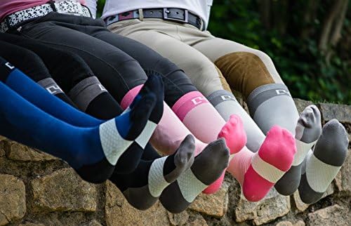 Чорапи за езда C4 Equestrian High Performance - Дамски чорапи за езда и Високи Ботуши Над коляното, за жени