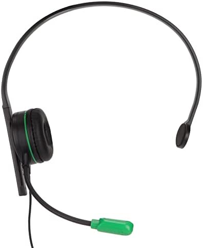 Детска Слушалки с едно Ухо 3,5 мм Подкрепа Тихи микрофон 120 Детска Слушалки с едно Ухо S481 Тъмно Зелен цвят, с Управител микрофон в